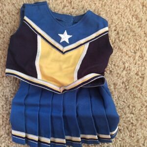 American Girl doll cheerleader outfit